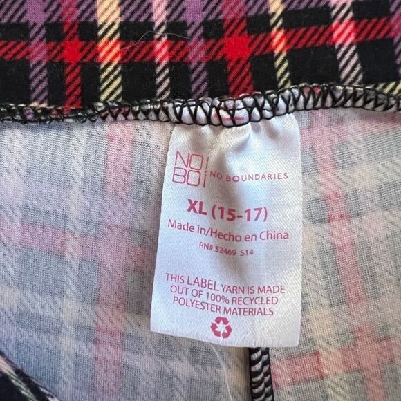 No Boundries Plaid Pants Boot Cut - Picture 3 of 3